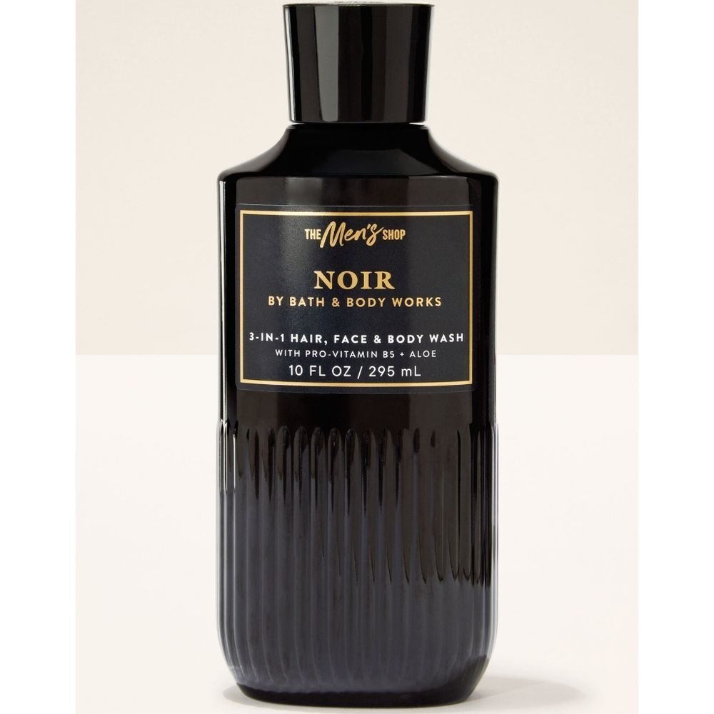 Bath & Body Works Noir Men's Body Wash 10oz NEW